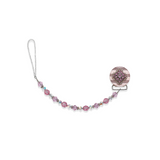 Beaded Luxury Pacifier Clip (CSHP,CSHB,CSHW)