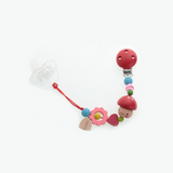 Wooden Girl Pacifier Clip (ADP) (msrp 18.00)