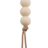 Gold Button Silicone Pacifier Clip