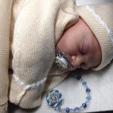 Beaded Luxury Pacifier Clip (CSHP,CSHB,CSHW)