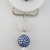 Anchor Pacifier clip with Stunning Pastel Beads (CPN)