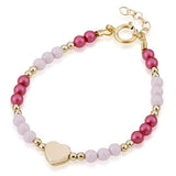 Crystal Dream Pink Love bracelet (B2137-P)