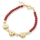 Crystal Dream Daisy Bracelet (B2510-3)