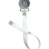 Crystal Clips Ribbon Pacifier Clip (RQS) united colors of crystal dream !(msrp 19.99)
