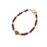 Crystal Dream Red Love bracelet (B2137-R)