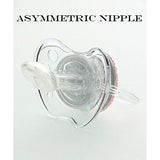 Personalized Name Unisex Grey Chevron Pacifier