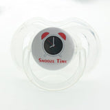 White Snooze Time Pacifier