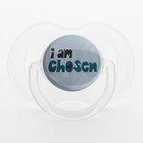 Denim I am Chosen Pacifier