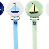 Sailboat Pacifier Clip