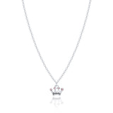 Sterling Silver Princess Baby Necklace (N139)