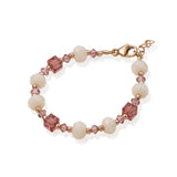 Delicate Toddler Girl Bracelet with Crystals | Luxury Child Bracelet Gift | Baby Girls Bracelet | Stackable Bracelet (B1911)