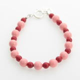 Pink and Red Coral Toddler Bracelet (BCRP)