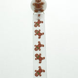 Ginger Bread Ribbon Pacifier Clip (RHGB)
