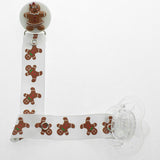 Ginger Bread Ribbon Pacifier Clip (RHGB)