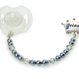 Prince/princess Pacifier Clip (CPB, CPP)