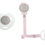 Personalized Name Princess Girl Pacifier Clip (PER 20)